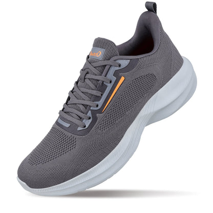 Walkaroo Men Sports Shoe - WS9557 Dark Grey - Walkaroo Footwear