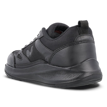 Boy's Lace-up Sports Shoe - WS3093 Black