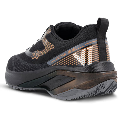 Men's Lace-up Sports Shoes - WS9167 Black Copper