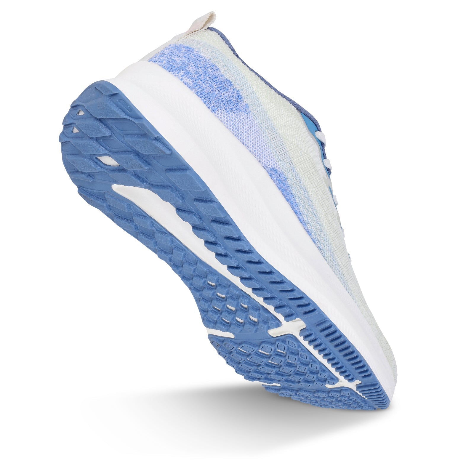 Walkaroo Men Sports Shoe - WS9114 White Blue - Walkaroo Footwear