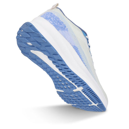 Walkaroo Men Sports Shoe - WS9114 White Blue - Walkaroo Footwear