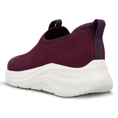 Women's Slip-on Walking Shoe - WS9925 Purple