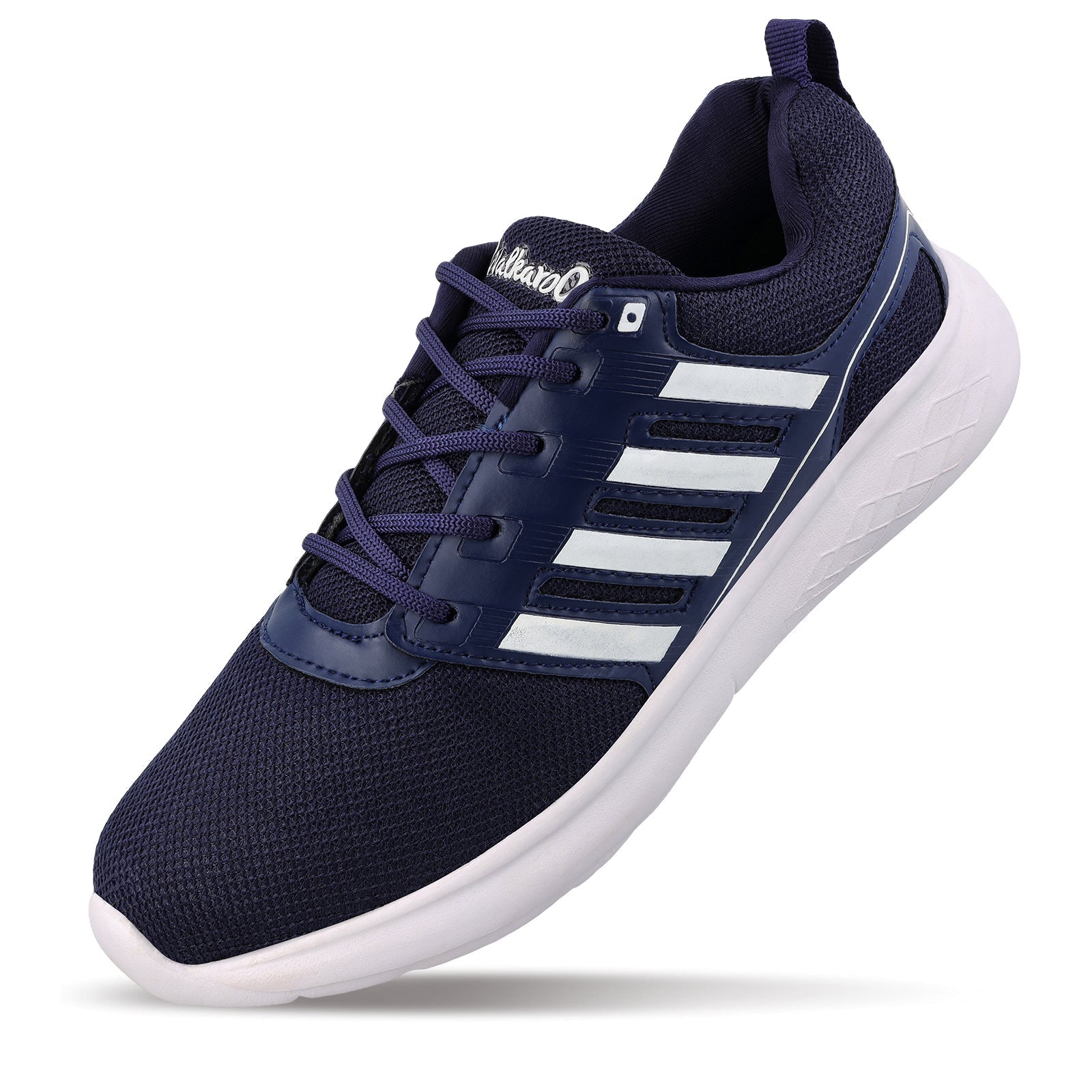 Walkaroo Men Lace-up Training Shoes - WS3008 Navy Blue - Walkaroo Footwear