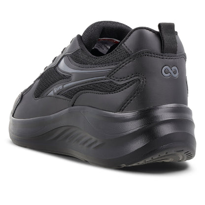 Men's Lace-up Sports Shoe - WS9628 Black