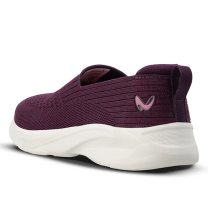 Women's Slip-on Walking Shoe - WS3266 Purple