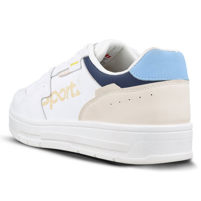 Men's Sports Sneakers - WY3487 White Blue