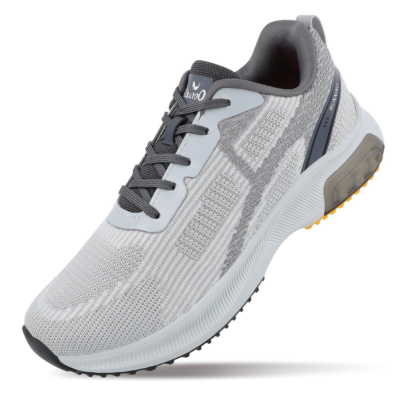 Walkaroo Men Sports Shoe - WS9107 Grey - Walkaroo Footwear