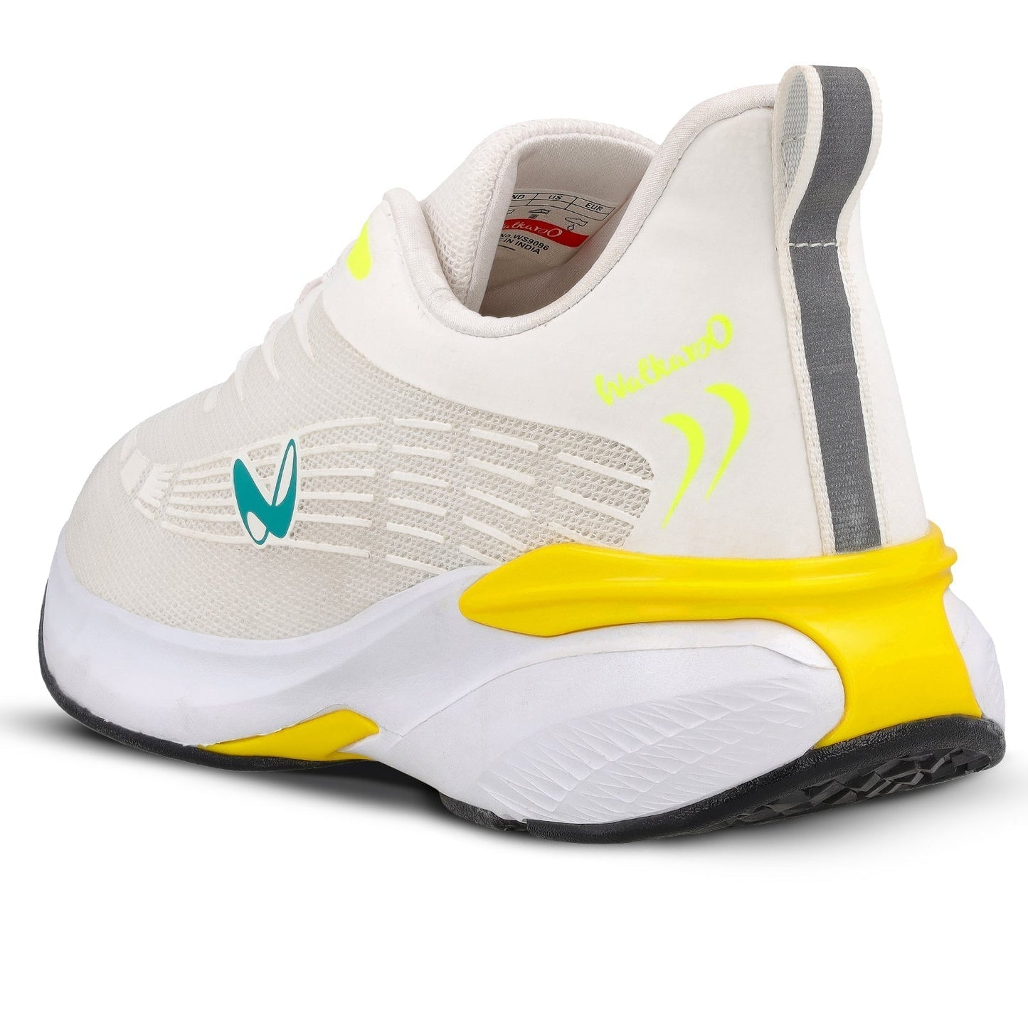 Walkaroo Running Shoes for Men - WS9096 White - Walkaroo Footwear