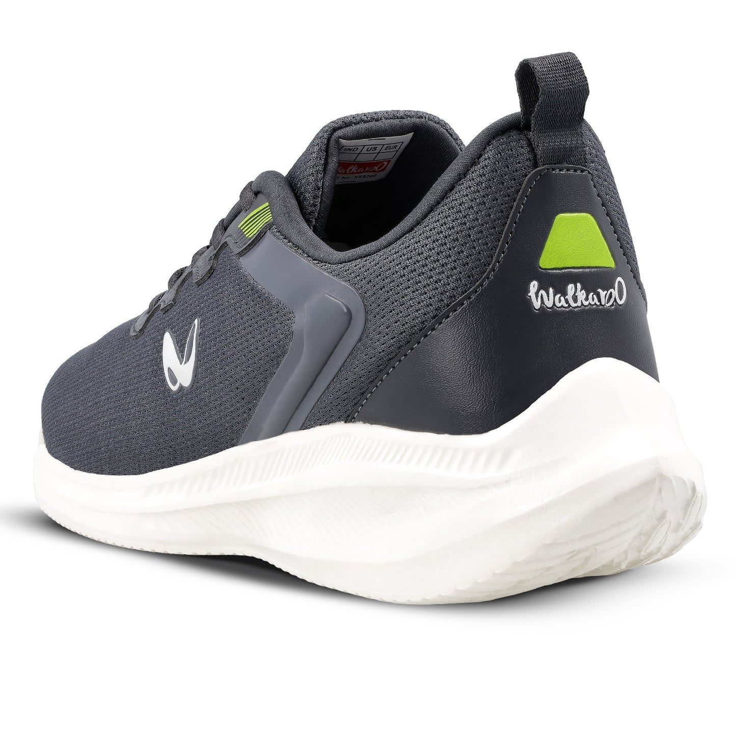 Walkaroo Running Shoes for Men - XS9760 Dark Grey - Walkaroo Footwear