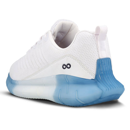 Men's Lace-up Walking Shoe - WS9101 White