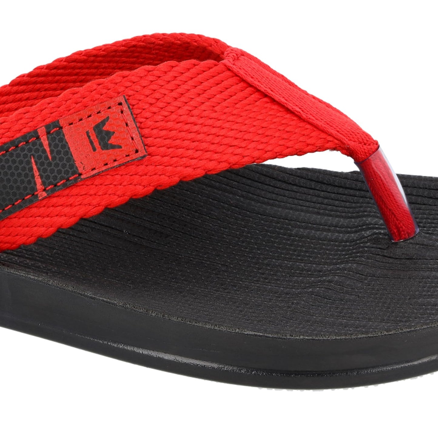 BOTOWI Men's Slipper - BW3501 Black Red