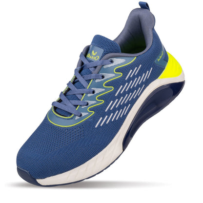 Walkaroo Running Shoes for Men - WS9080 Blue - Walkaroo Footwear