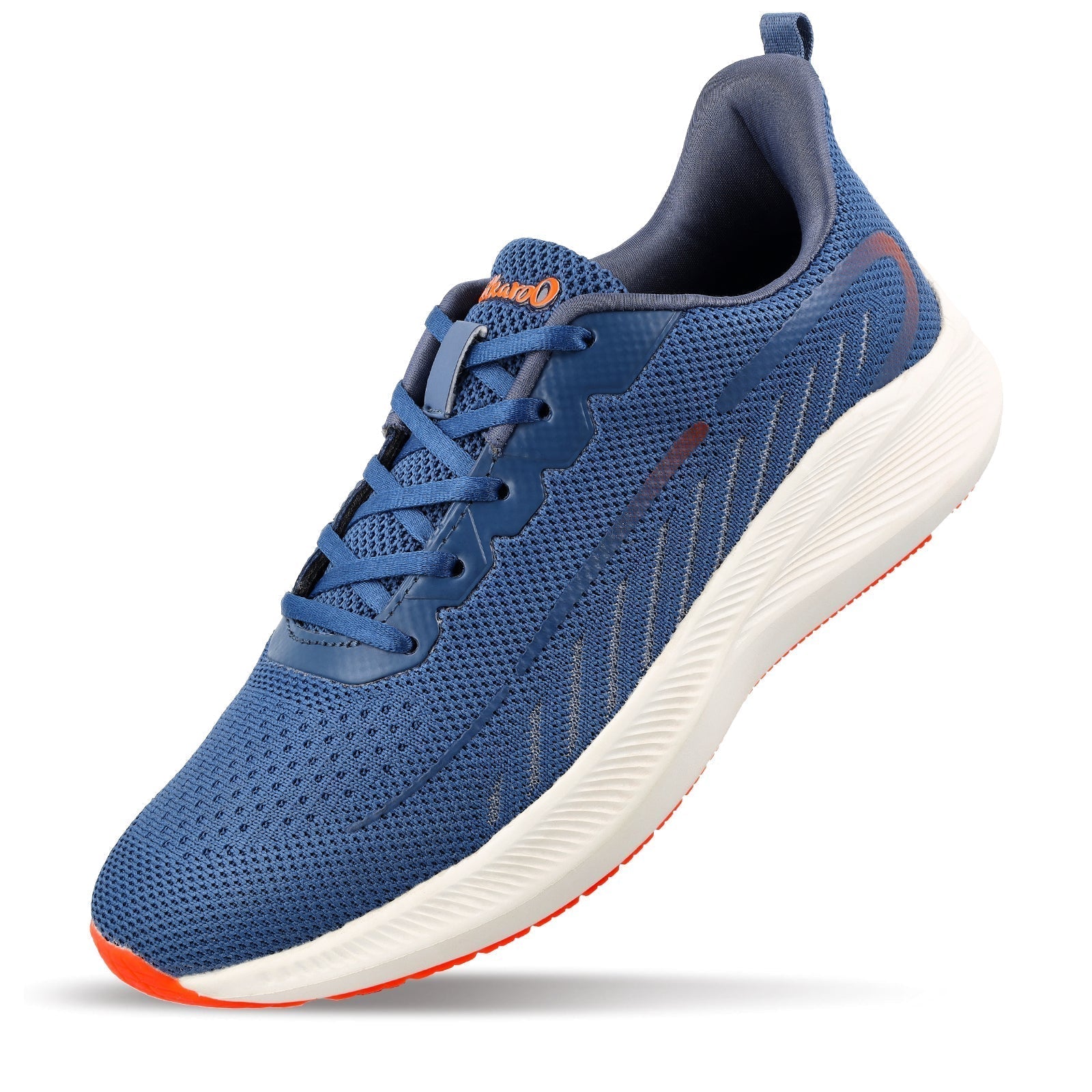 Walkaroo Running Shoes for Men - WS9077 Blue - Walkaroo Footwear