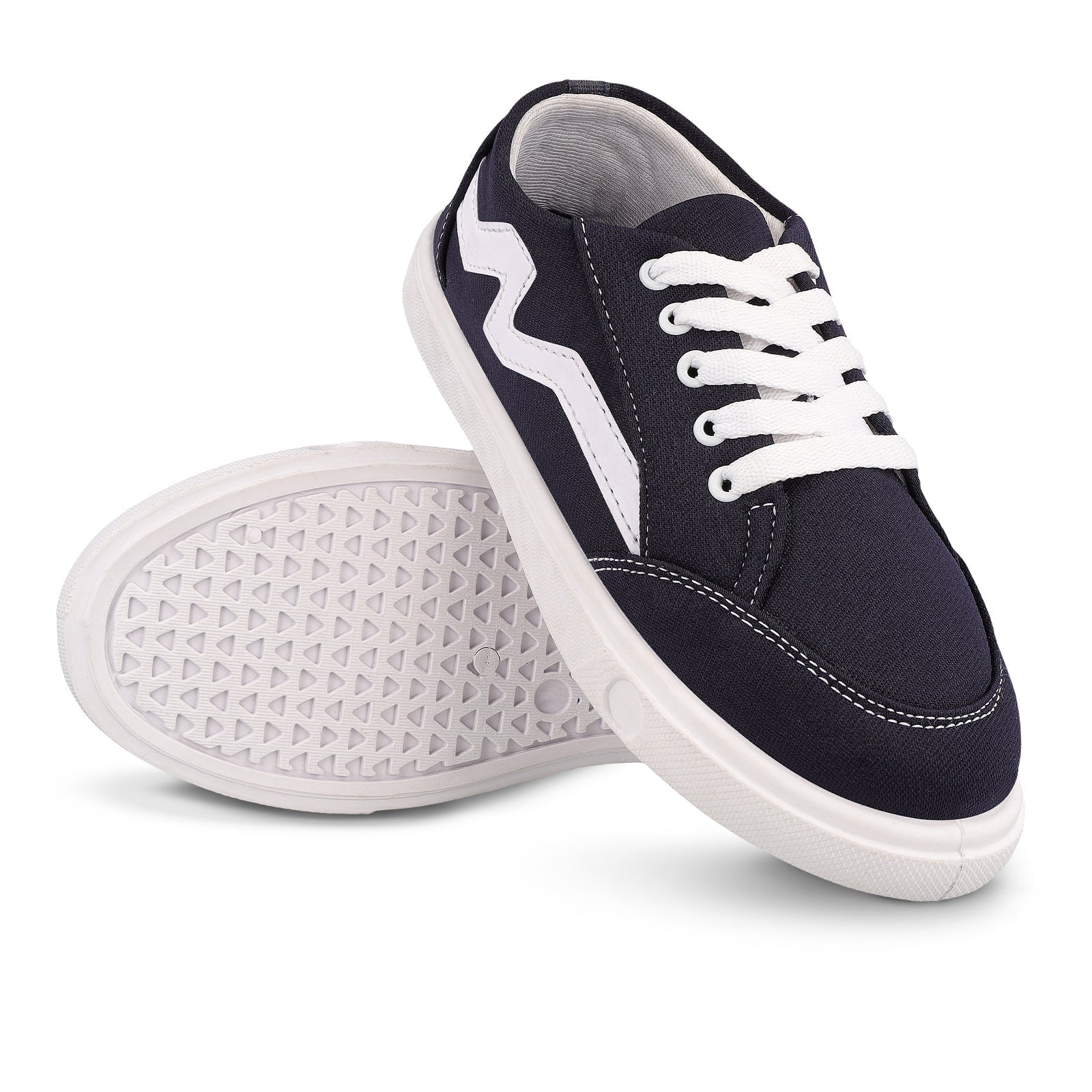 Walkaroo Boys Shoes - WK361 Navy Blue - Walkaroo Footwear