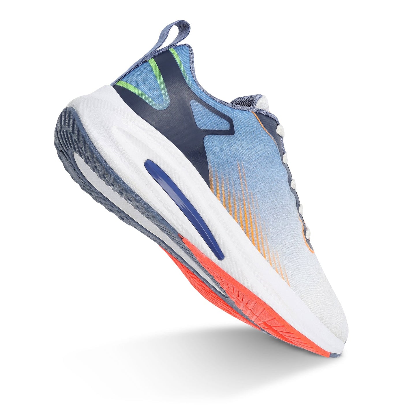 Men's Lace-up Sports Shoe - WS97545 Blue Orange