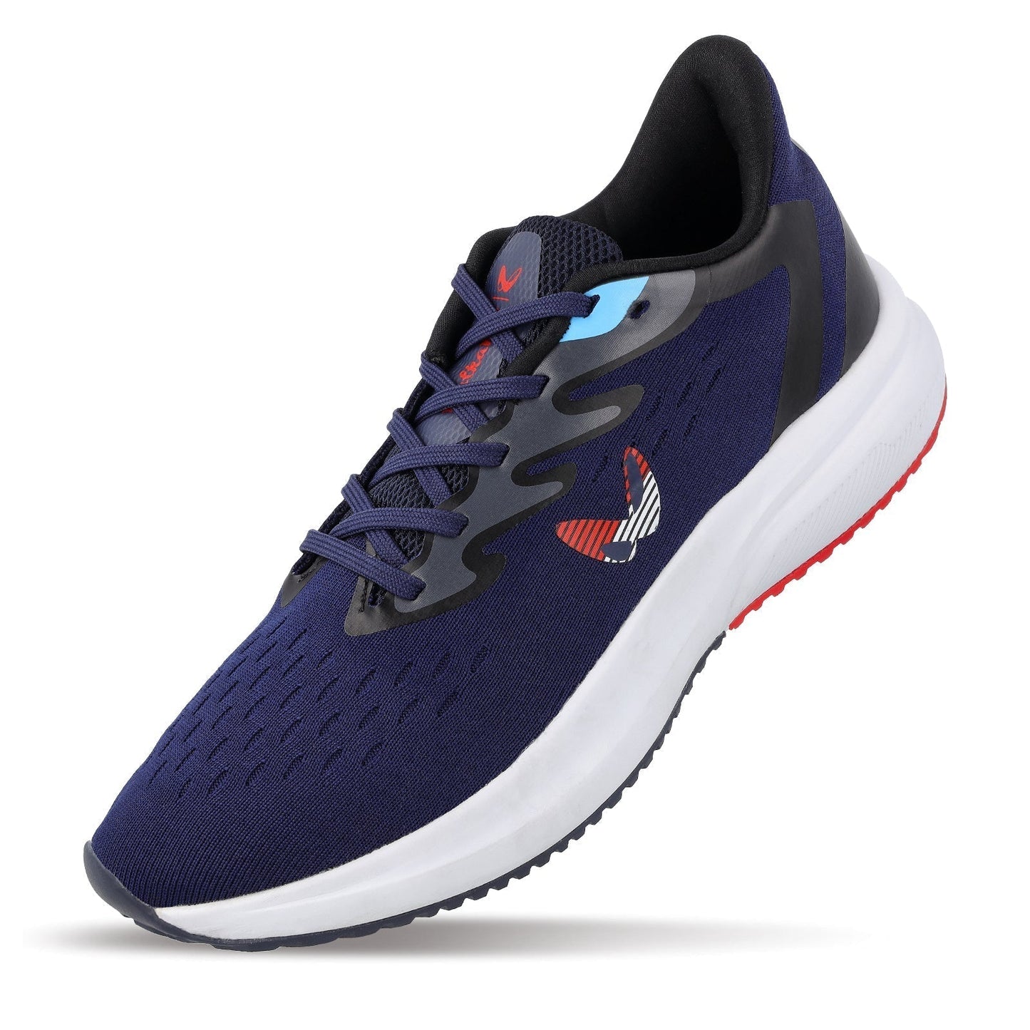 Walkaroo Running Shoes for Men - WS9079 Navy Blue - Walkaroo Footwear