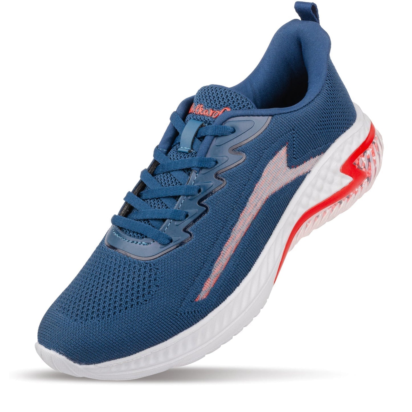 Walkaroo Men Walking Shoes - WS9078 Blue - Walkaroo Footwear