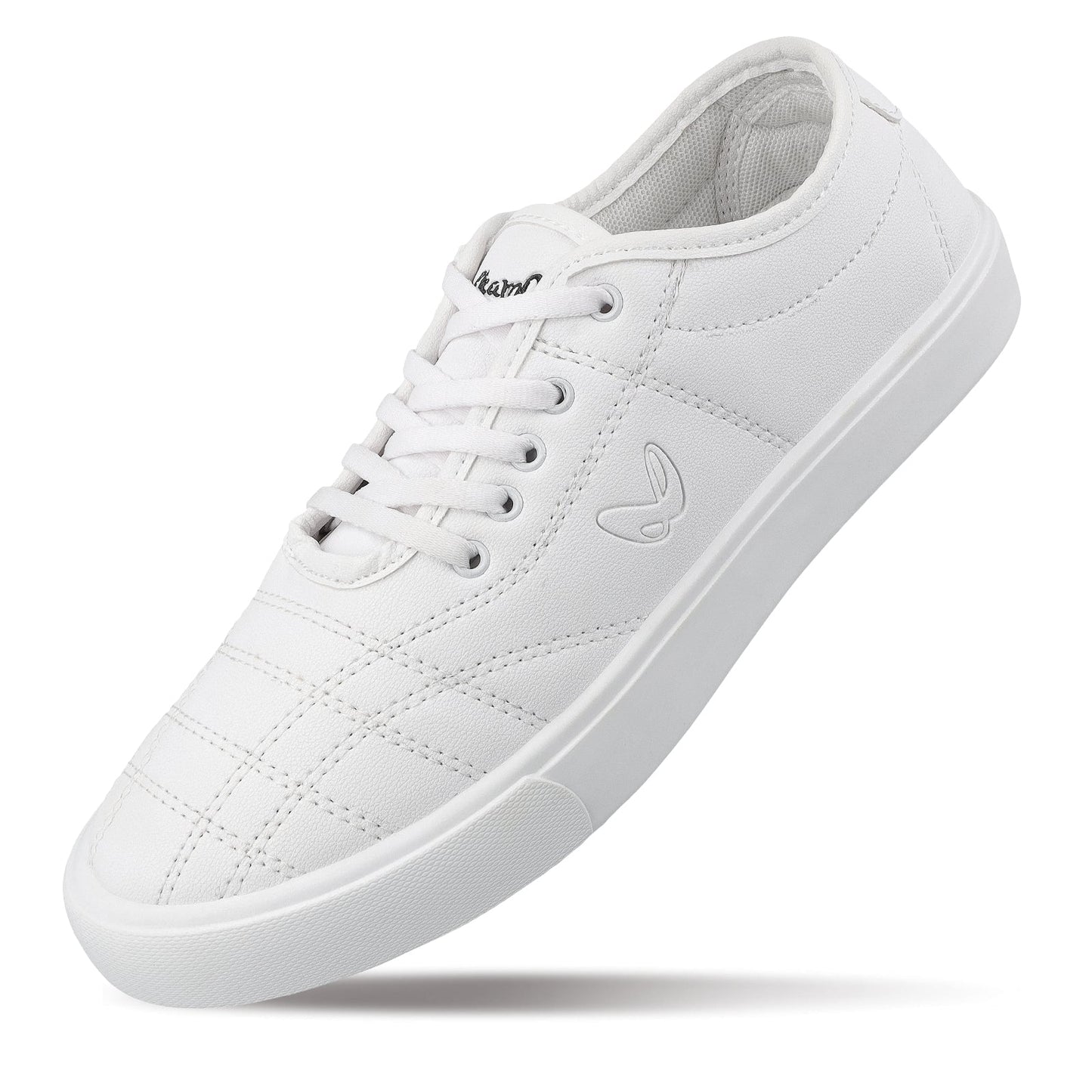 Walkaroo Mens Casual Shoes - WY3346 White - Walkaroo Footwear