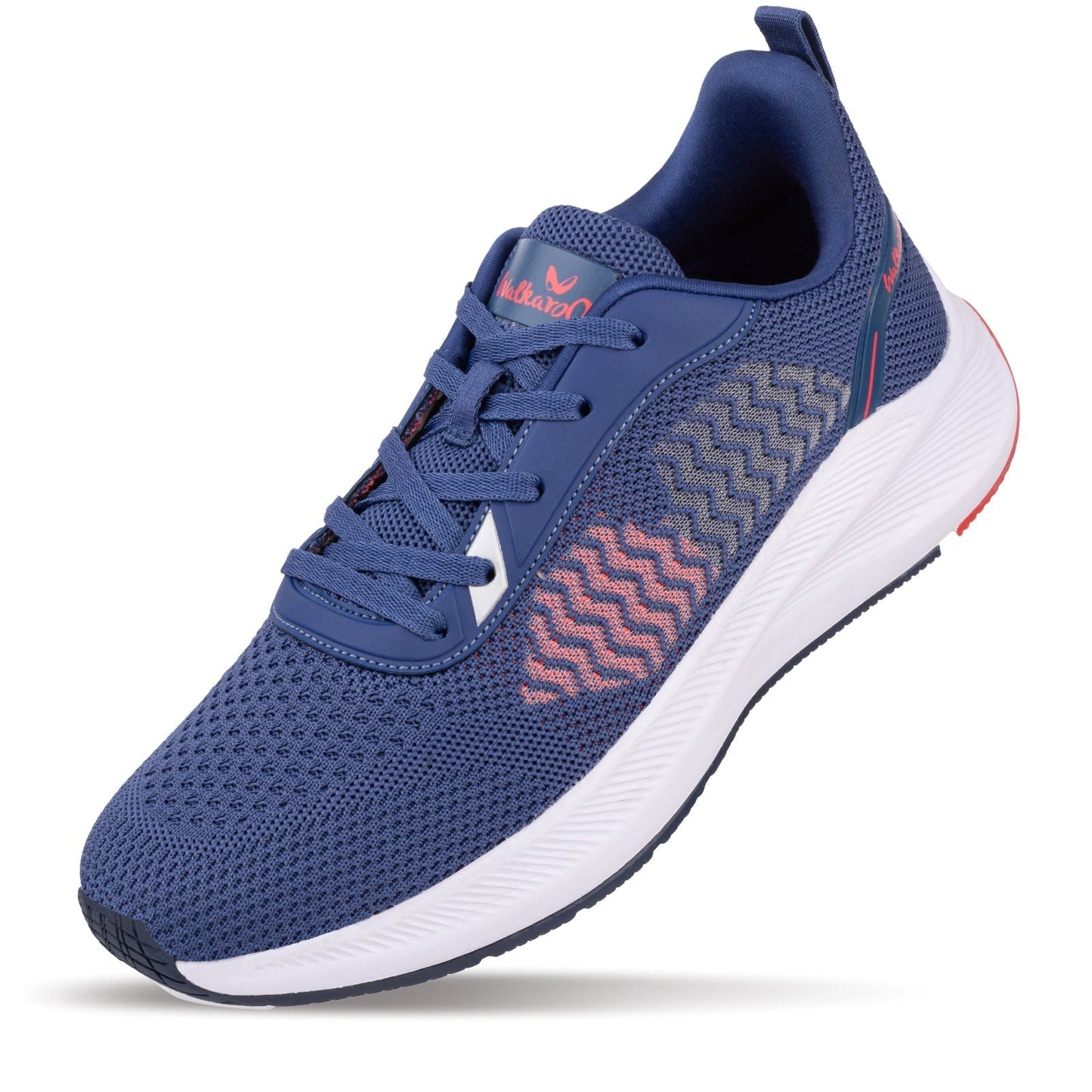 Walkaroo Running Shoes for Men - WS9091 Blue - Walkaroo Footwear