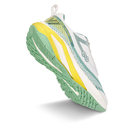 Men's Lace-up Sports Shoes - WS9167 White Mint Green