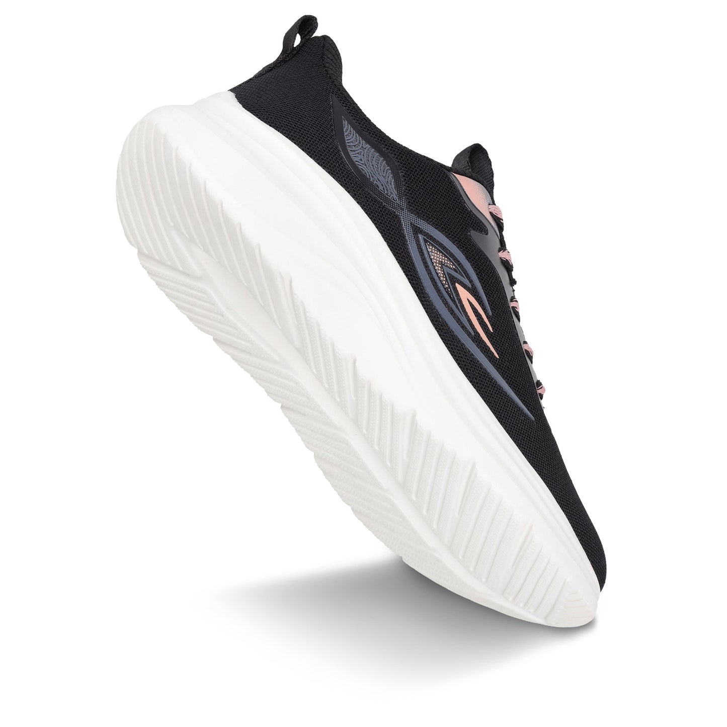 Women's Lace-up Sports Shoe - SLE22998 Black