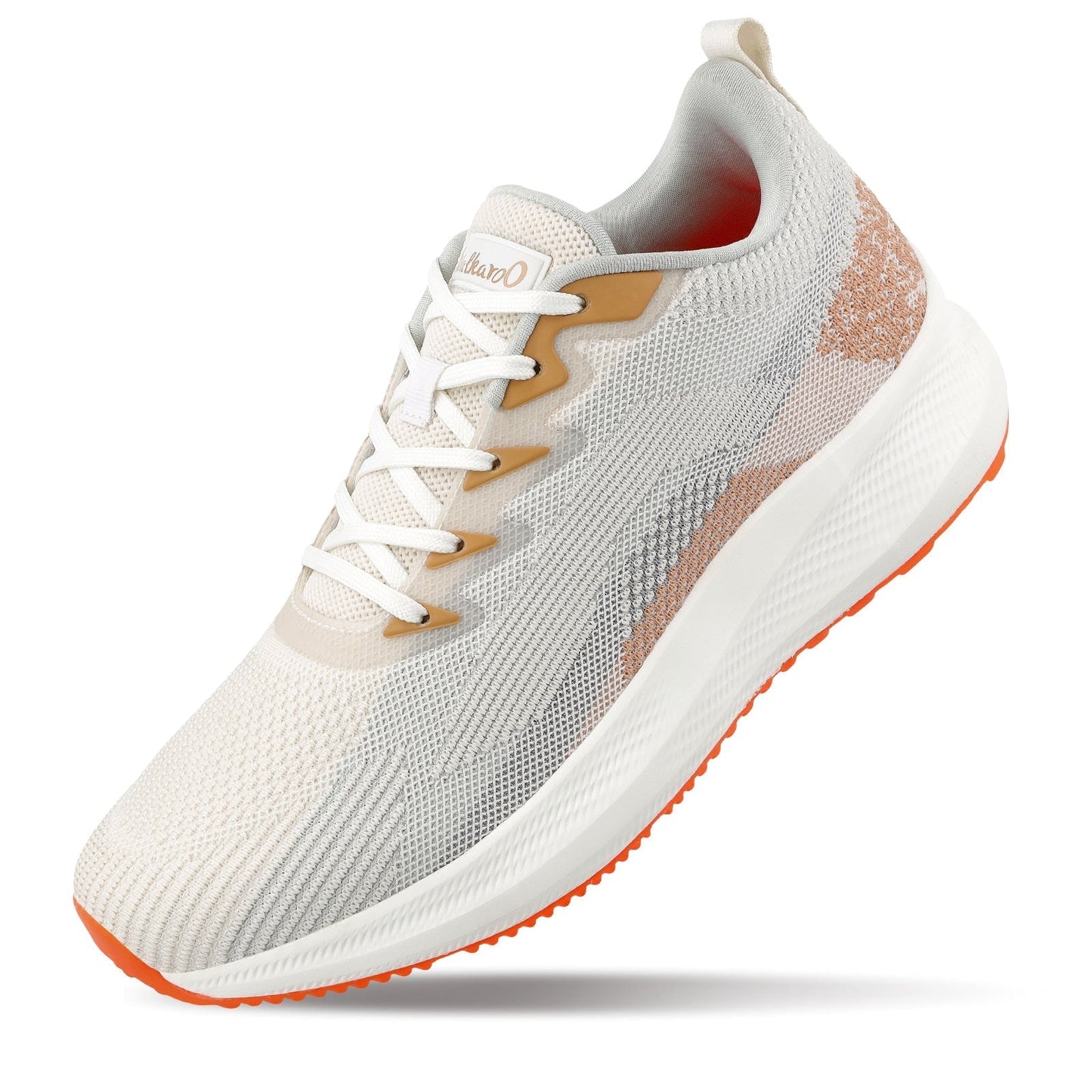Men's Lace-up Sports Shoes - WS9114 White Beige