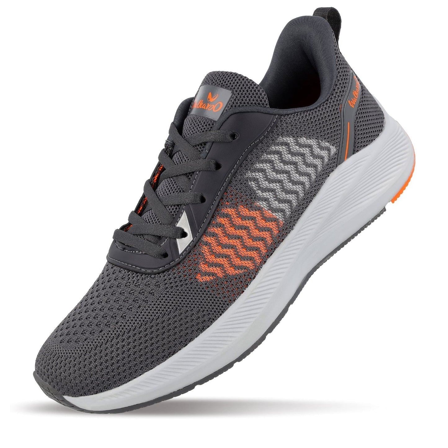 Walkaroo Running Shoes for Men - WS9091 Dark Grey - Walkaroo Footwear