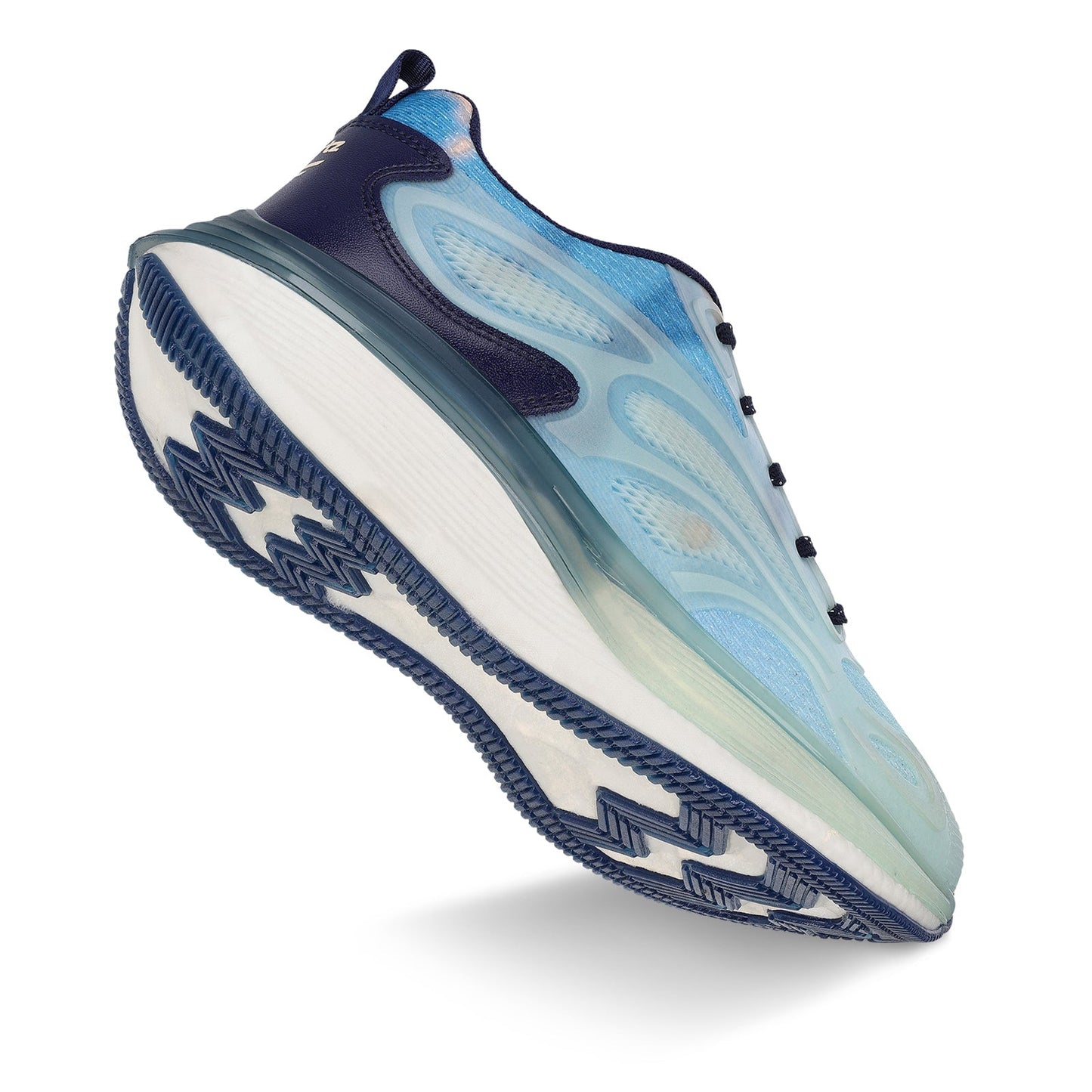 Men's Night Glow Sports Shoes - WS9154 Sea Blue