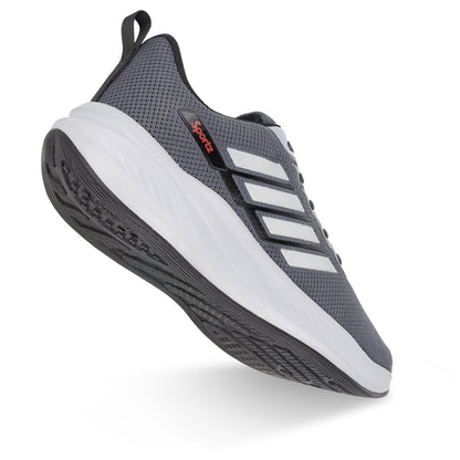 URBAN KING Men's Lace-up Sports Shoe - Grey