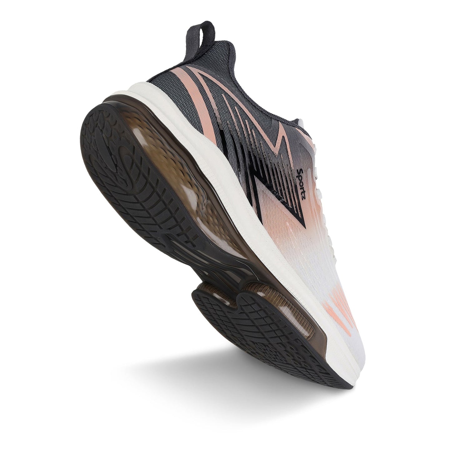 RULER Men's Lace-up Sports Shoe - WS9157 Black Orange