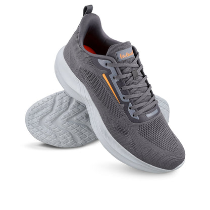 Walkaroo Men Sports Shoe - WS9557 Dark Grey - Walkaroo Footwear