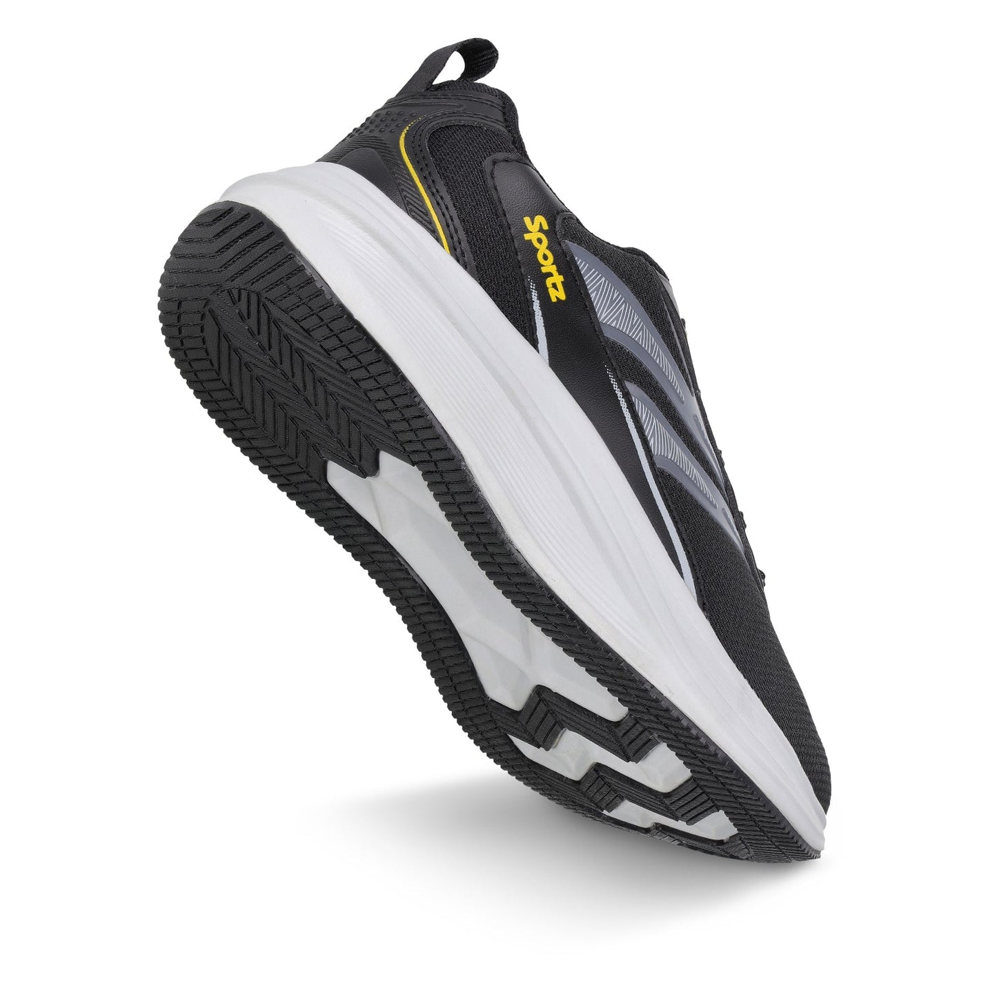 WILZER Men's Lace-up Sports Shoe - WS9153 Black