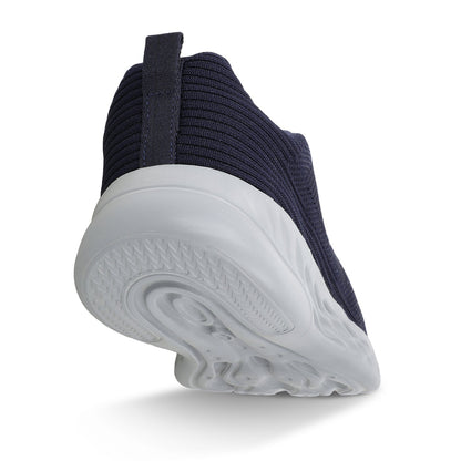 Walkaroo Running Shoes for Men - WS9081 Navy Blue - Walkaroo Footwear