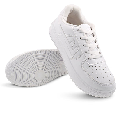 Walkaroo Womens Life Style - WY3364 White White - Walkaroo Footwear