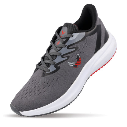 Walkaroo Running Shoes for Men - WS9079 Dark Grey - Walkaroo Footwear