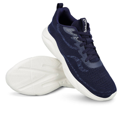 Men's Lace-up Sports Shoes - WS9554 Navy Blue