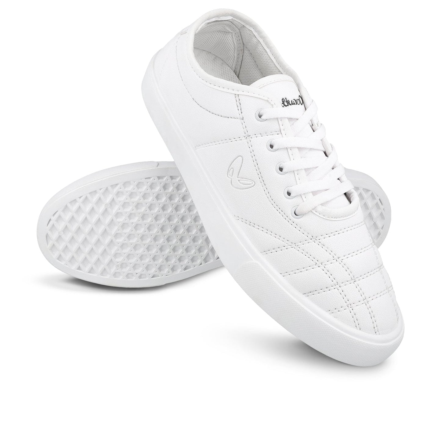 Walkaroo Mens Casual Shoes - WY3346 White - Walkaroo Footwear