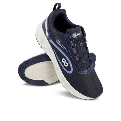 Men's Lace-up Sports Shoe - WS9613 Navy Blue