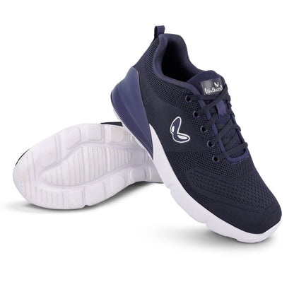 Walkaroo Running Shoes for Men - XS9751 Navy Blue - Walkaroo Footwear