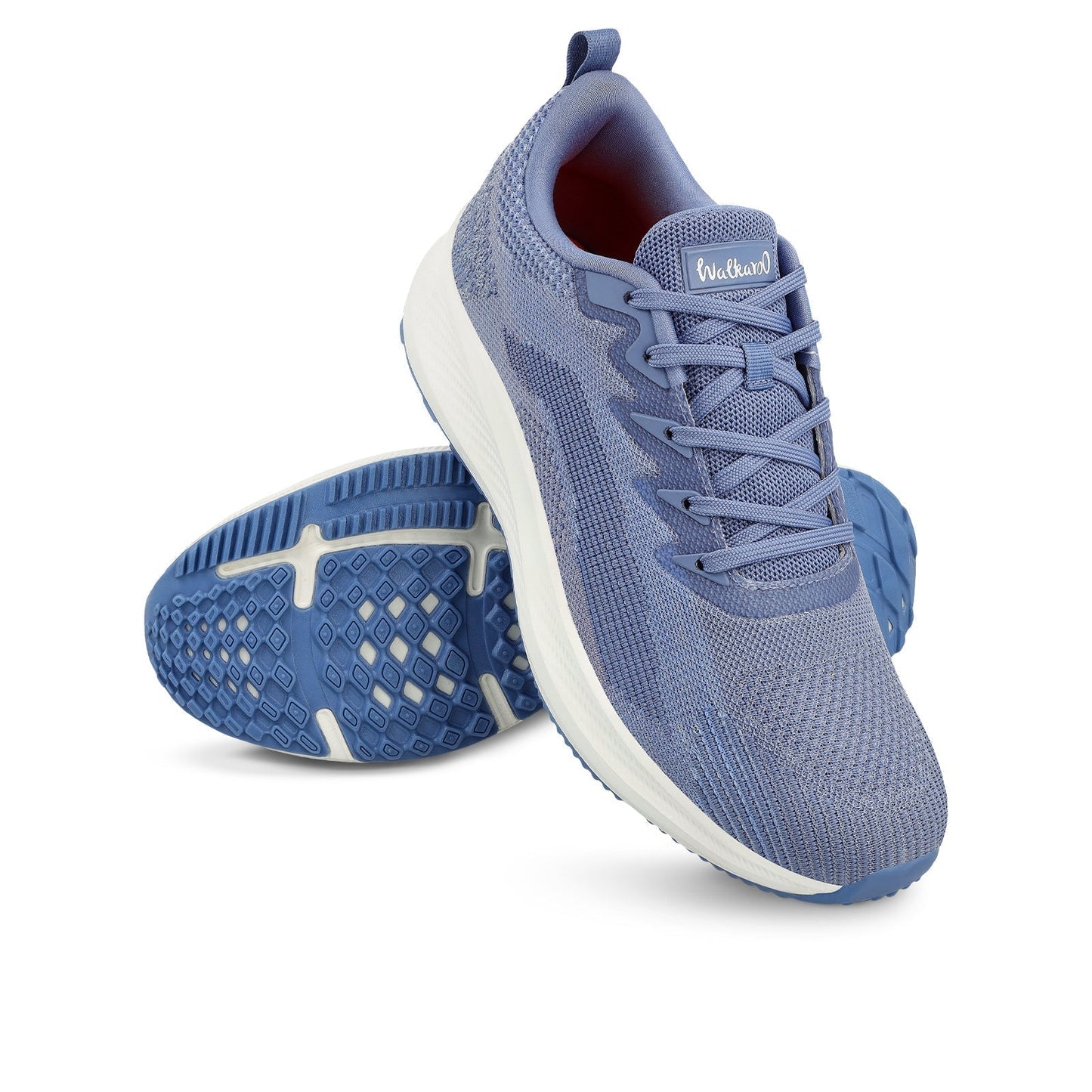 Walkaroo Men Sports Shoe - WS9114 Steel Blue - Walkaroo Footwear