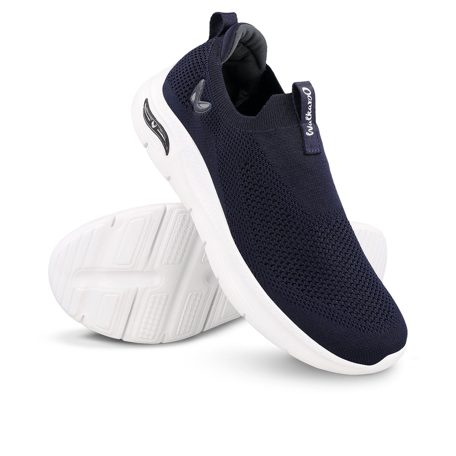 Walkaroo Men Sports Shoe - WS9571 Navy Blue - Walkaroo Footwear