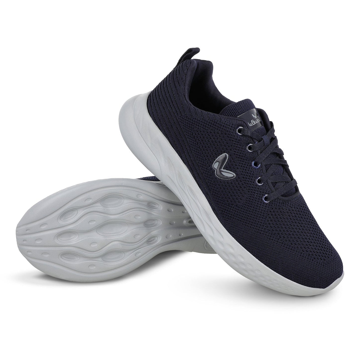 Walkaroo Running Shoes for Men - WS9081 Navy Blue - Walkaroo Footwear