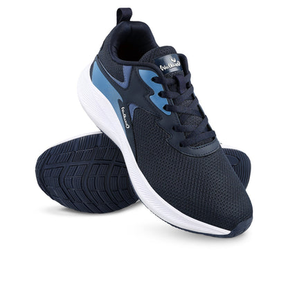 Walkaroo Men Sports Shoe - WS9575 Navy Blue - Walkaroo Footwear