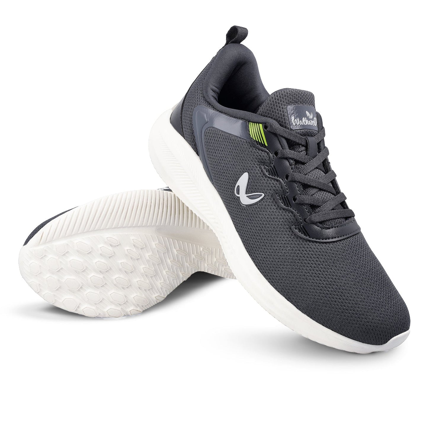 Walkaroo Running Shoes for Men - XS9760 Dark Grey - Walkaroo Footwear