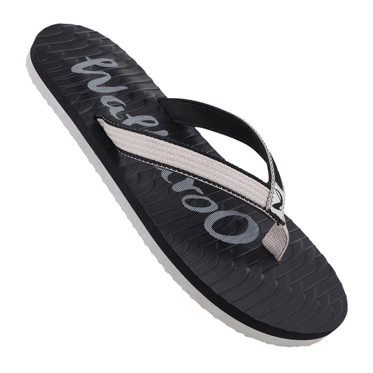 Men's Flip-Flop Slippers - 959 Black Grey