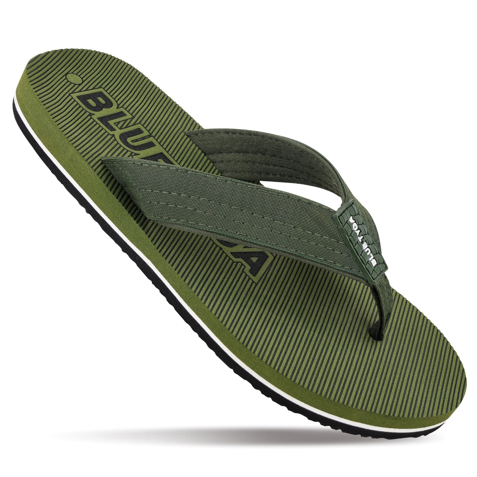 Blue Tyga Gents Flip Flop Thong - BT4278 Olive - Walkaroo Footwear