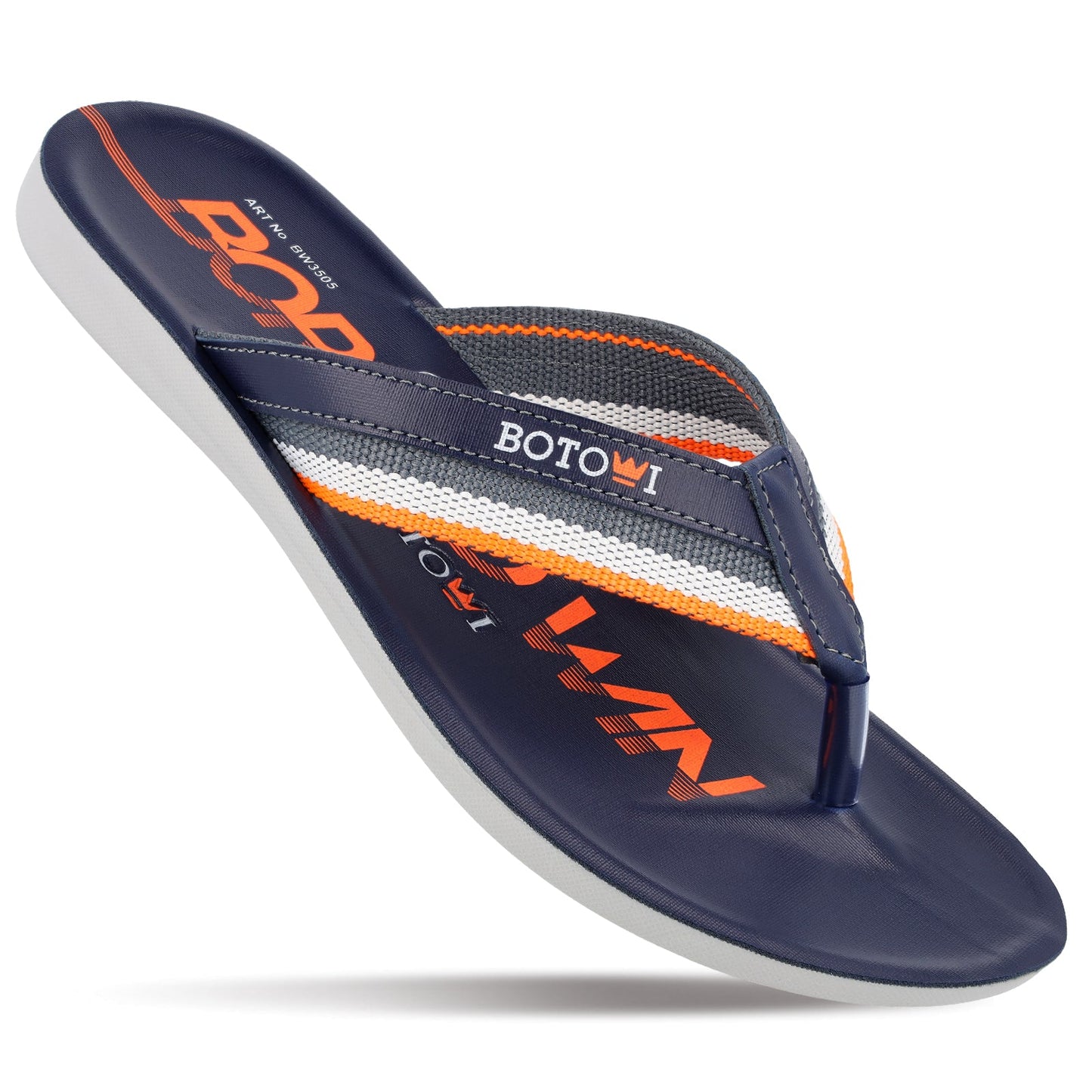 BOTOWI Men's Slipper - BW3505 Blue