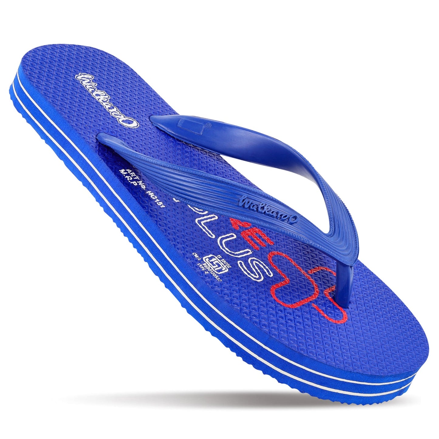 Men's Care Plus Slippers  - HG151 Royal Blue