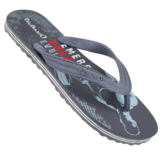 Men's Hawai Slippers - HG171 Grey White