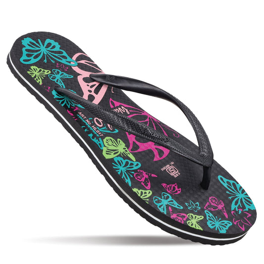 Women's Hawai Slippers - HL017 Black